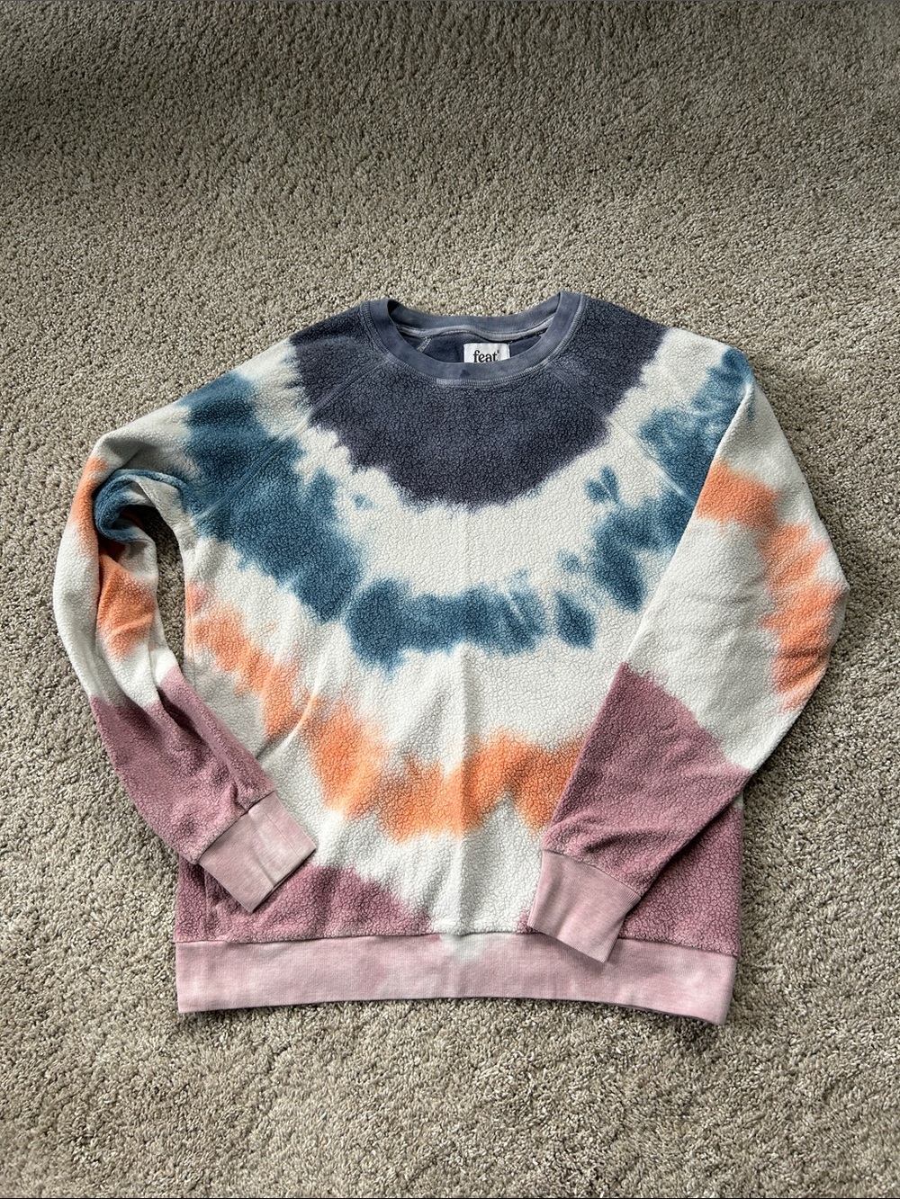 Fear of God Tie-Dye Crewneck Sweatshirt - Multi-Color